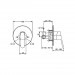  Смеситель для душа Ideal Standard Ceraplan II A5960AA