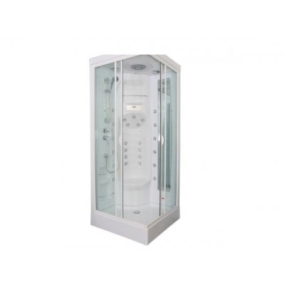 Душевая кабина Aquanet Fiji Cube 90x90 без пара, прозрачное стекло