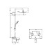 Душевая стойка Ideal Standard Idealrain Pro A5778AA