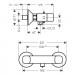  Смеситель для душа Hansgrohe Logis 71263000